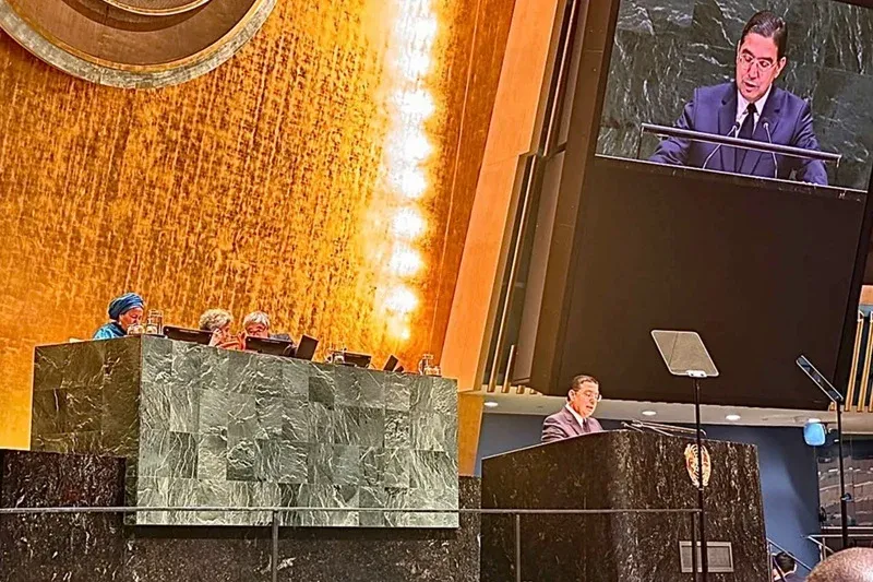 Morocco's Foreign Minister Addresses UN: A New Path for Western Sahara and Global Challenges