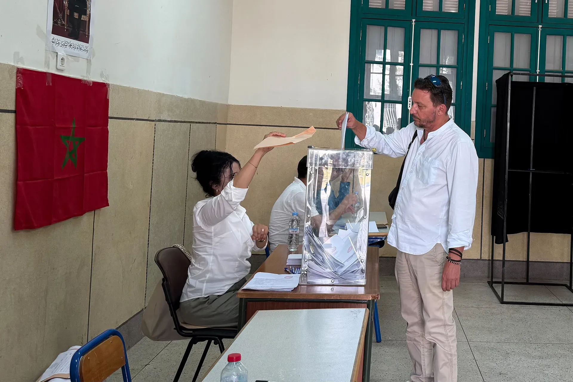 Calm and Engagement Mark Morocco's Election Day