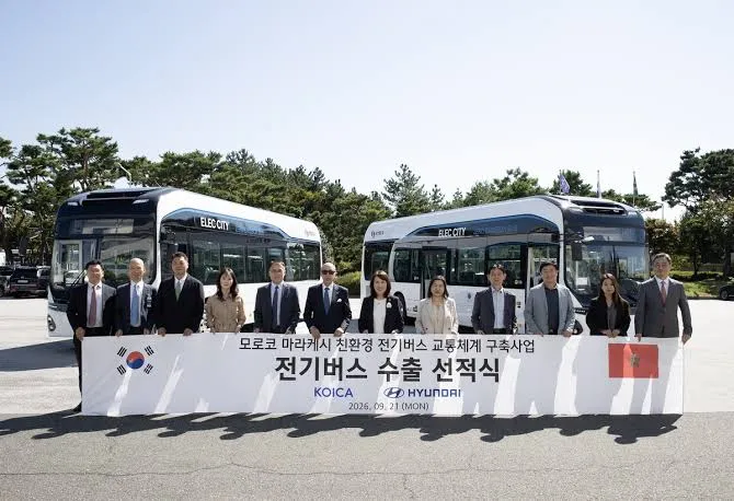 Hyundai and KOICA Join Forces to Introduce Electric Buses in Marrakech