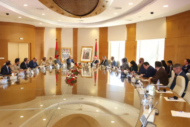 Strengthening Ties: U.S. Congressional Delegation Meets with Morocco's Defense Minister