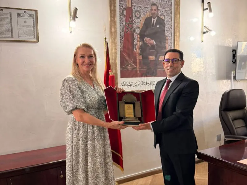 Enhancing Water Management: Finland's Ambassador Engages with SRM in Fes-Meknes