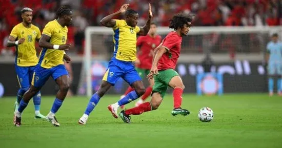 Morocco Triumphs Over Gabon in African Cup Qualifiers Led by Mazraoui and Rahimi