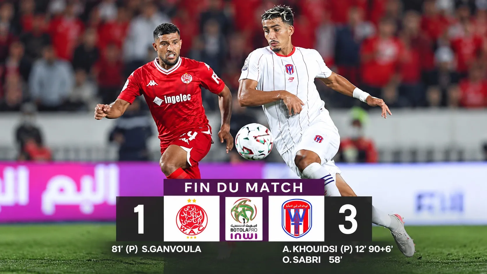 WST Shocks WAC in Dramatic Botola D1 Opener