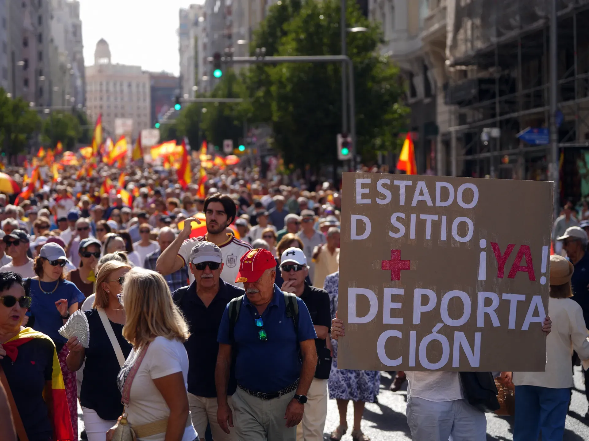 Massive Protests Erupt in Madrid Over Spain's Migration Policies