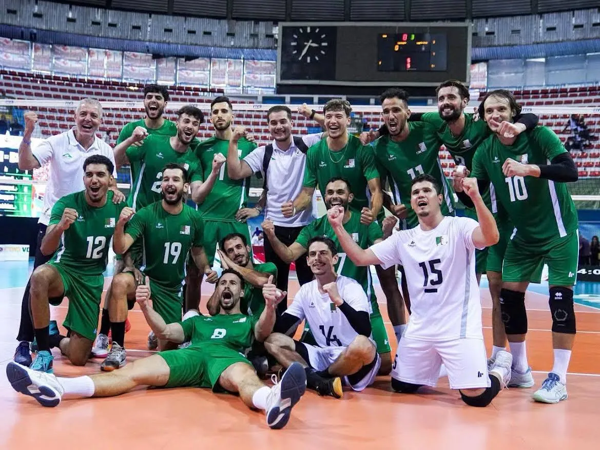 Algerian National Volleyball Team Secures World Championship Qualification After African Championship Triumph