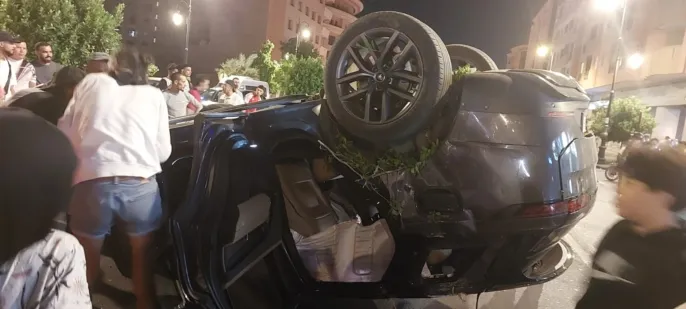 Two Injured in Car Accident in Marrakech