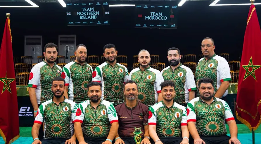 Morocco Triumphs Again: National Eightball Pool Team Clinches Second World Title
