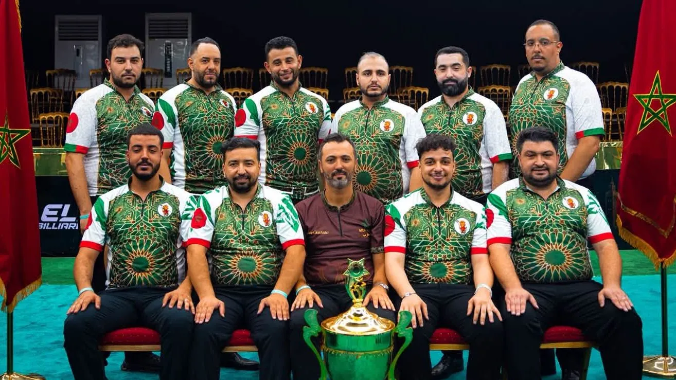 Morocco Crowned World Champion in English Billiards for the Second Time