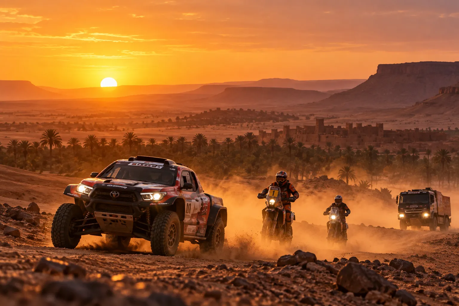The 27th Edition of the Morocco Rally Kicks Off in Agadir with Nearly 300 Competitors