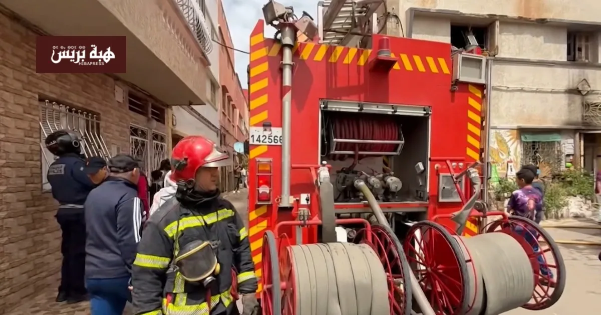Tragic Fire Claims the Life of a Five-Year-Old in Marrakech