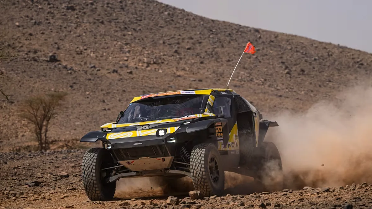 João Ferreira Takes the Lead in Morocco Rally as Loeb Faces Technical Setbacks