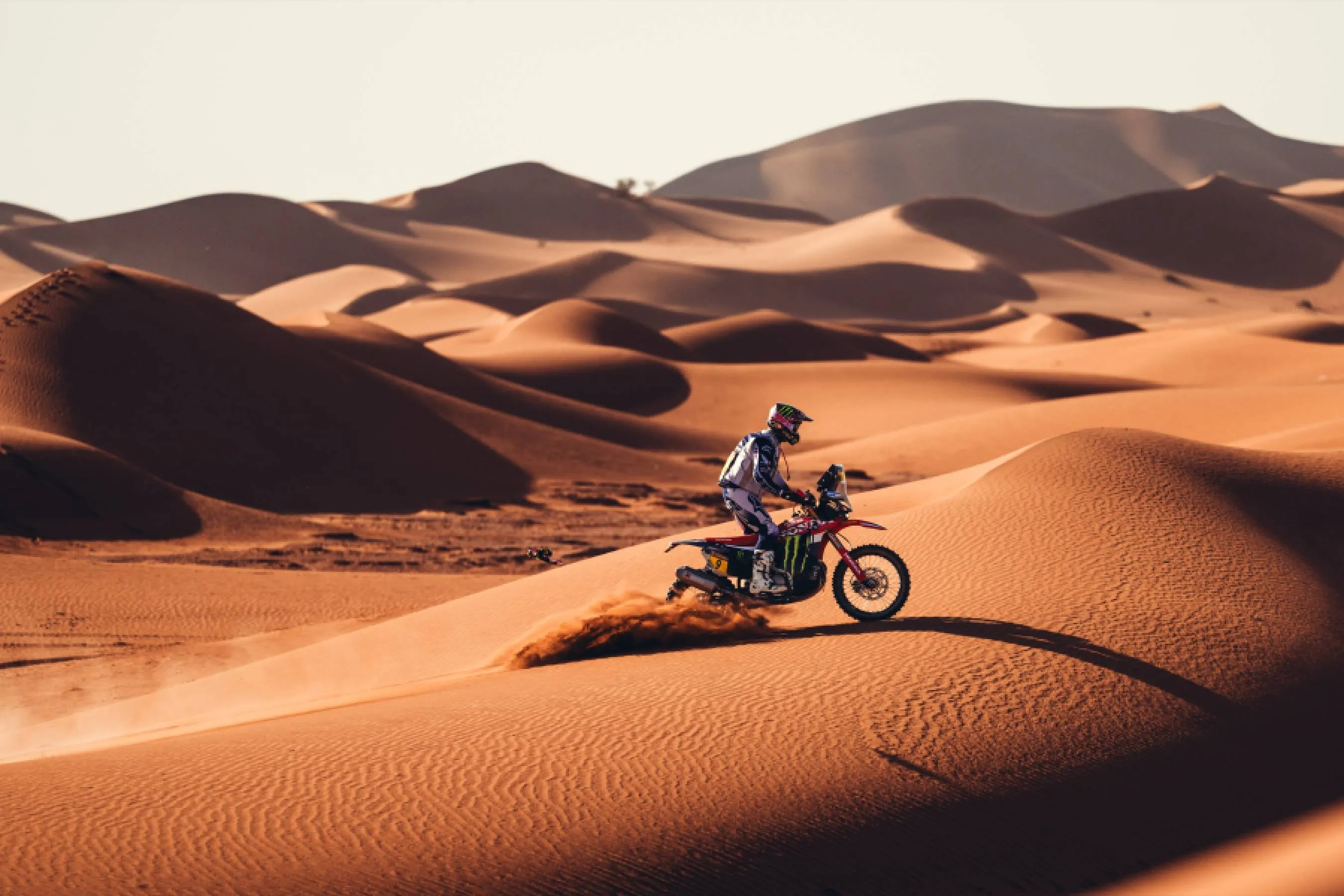 Ricky Brabec Battles Through Grueling Stage 2 of Rallye du Maroc