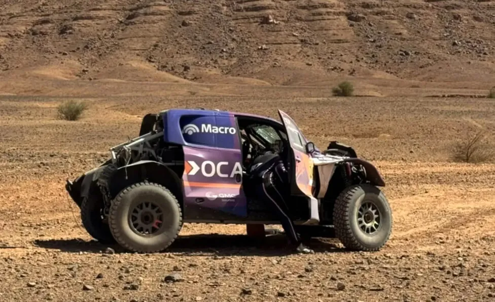Kevin Benavides Survives Dramatic Flip in Morocco Rally
