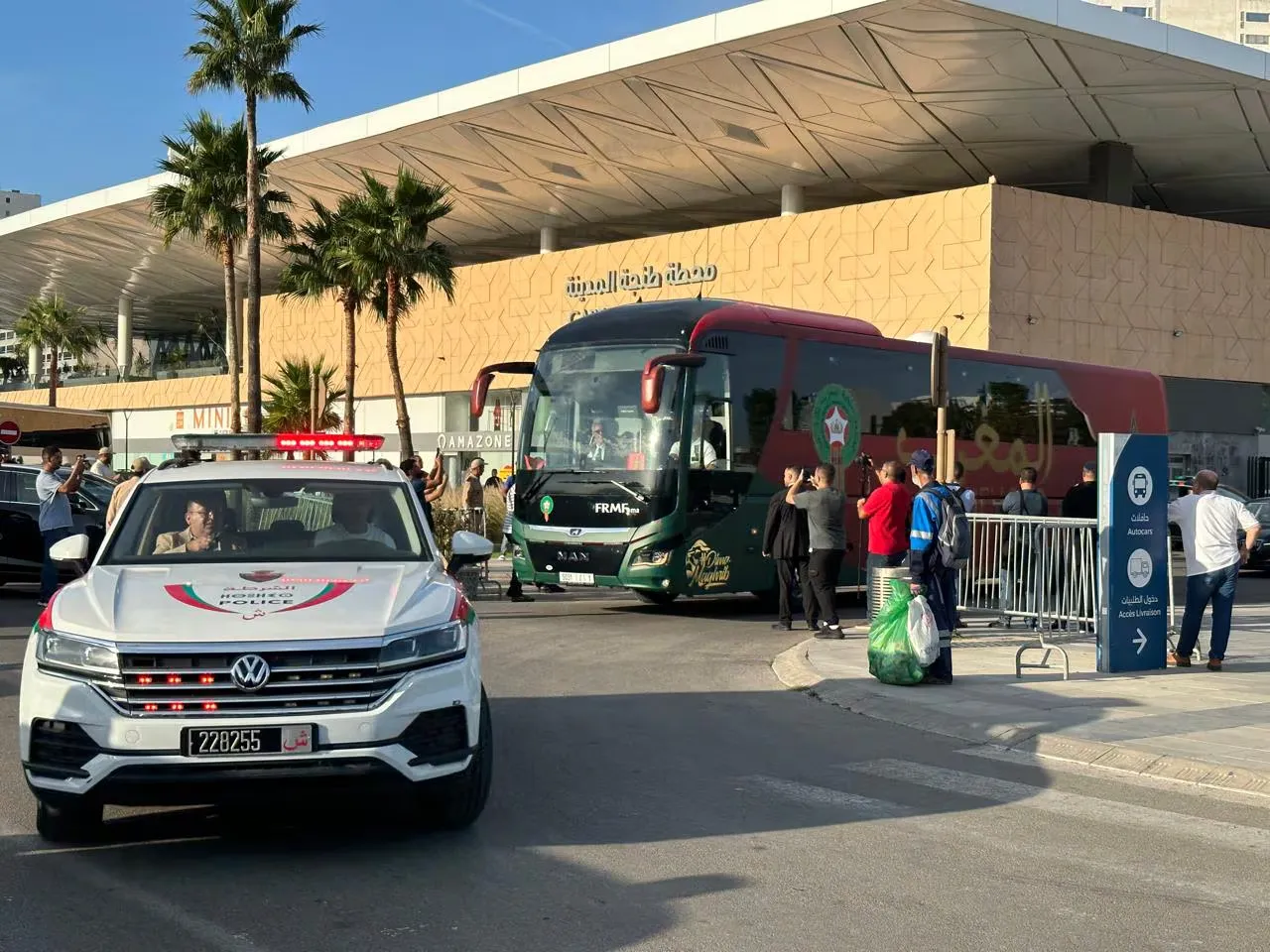 Lions of the Atlas Arrive in Tangier Ahead of Friendly Match Against Mali