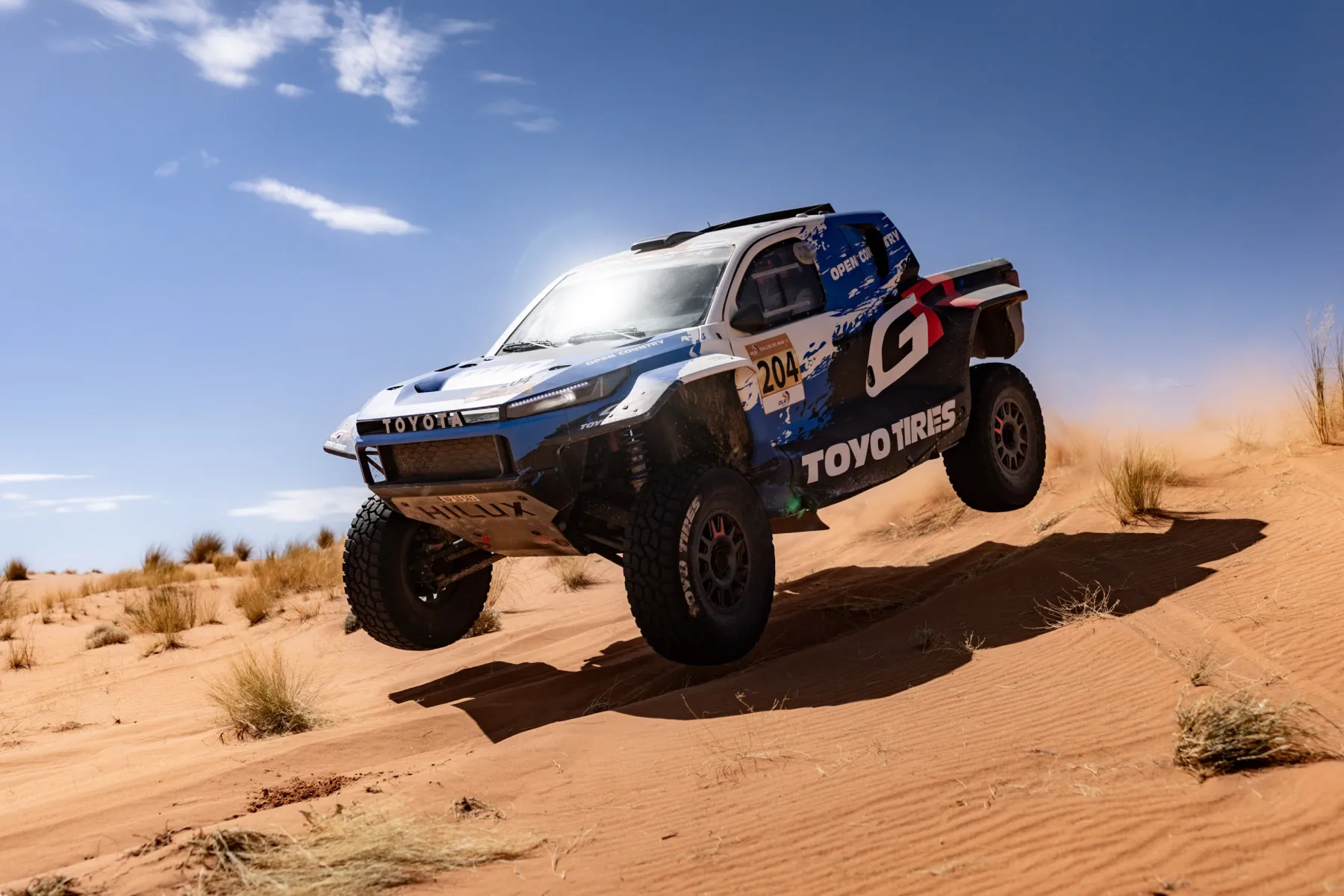 Toyota Gazoo Racing Dominates Stage 4 of Rallye du Maroc