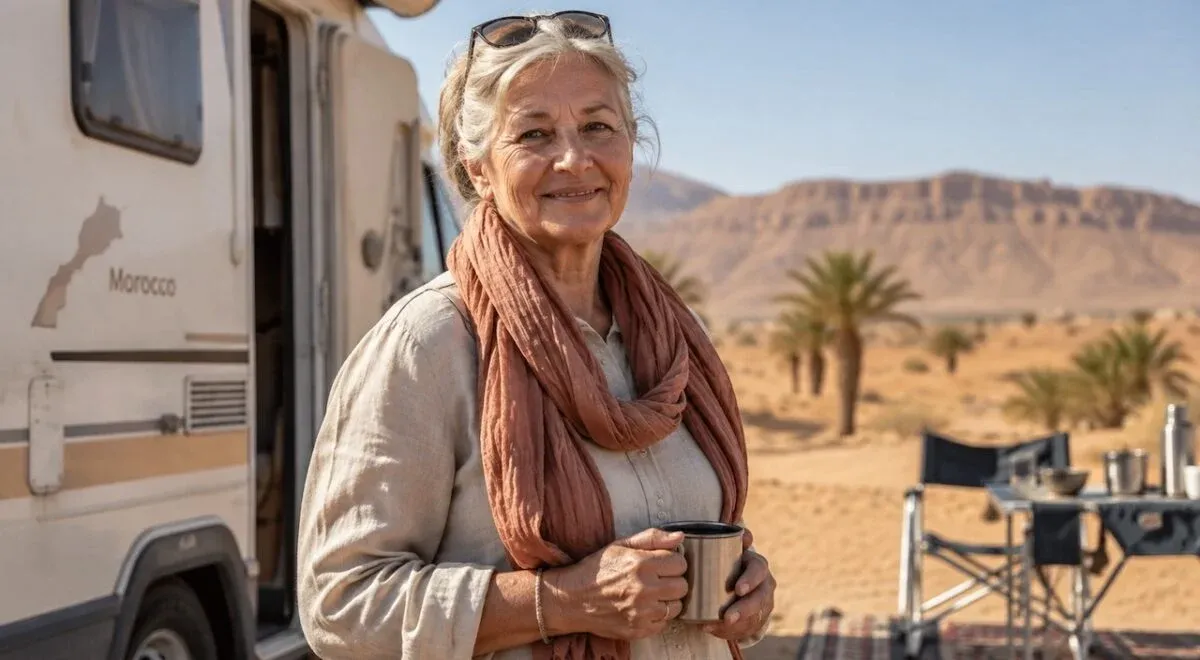 A French Retiree's Journey: Embracing Life on the Road in Morocco