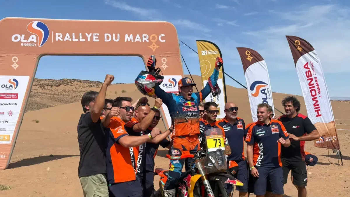 Edgar Canet Triumphs as Champion of the Morocco Rally