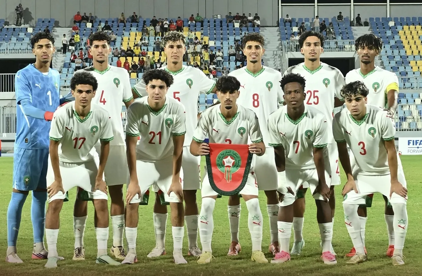 Morocco's U20 Team Triumphs Over Egypt with a 2-0 Victory