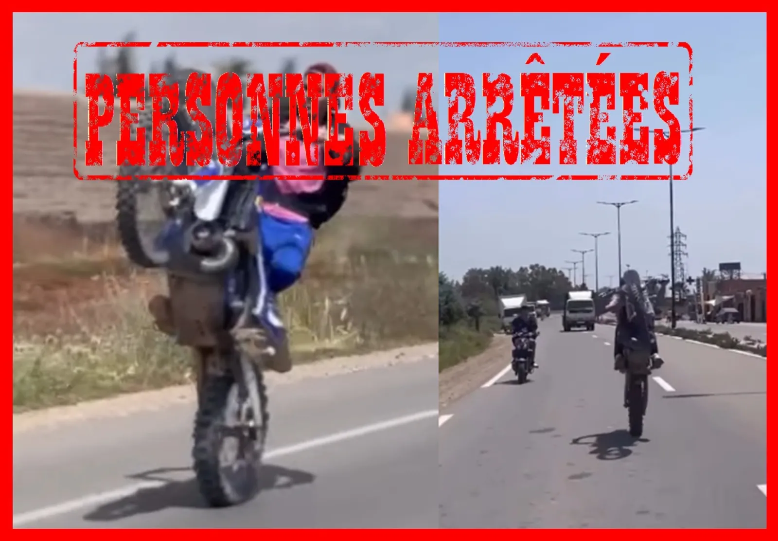 Marrakech Police Arrest Three Individuals for Reckless Driving