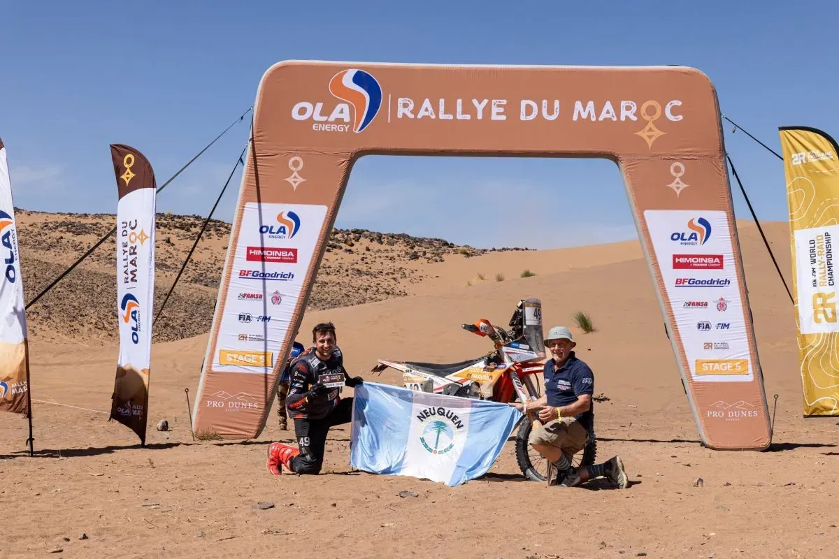 Santiago Rostan Shines in Morocco Rally as He Prepares for Dakar 2027