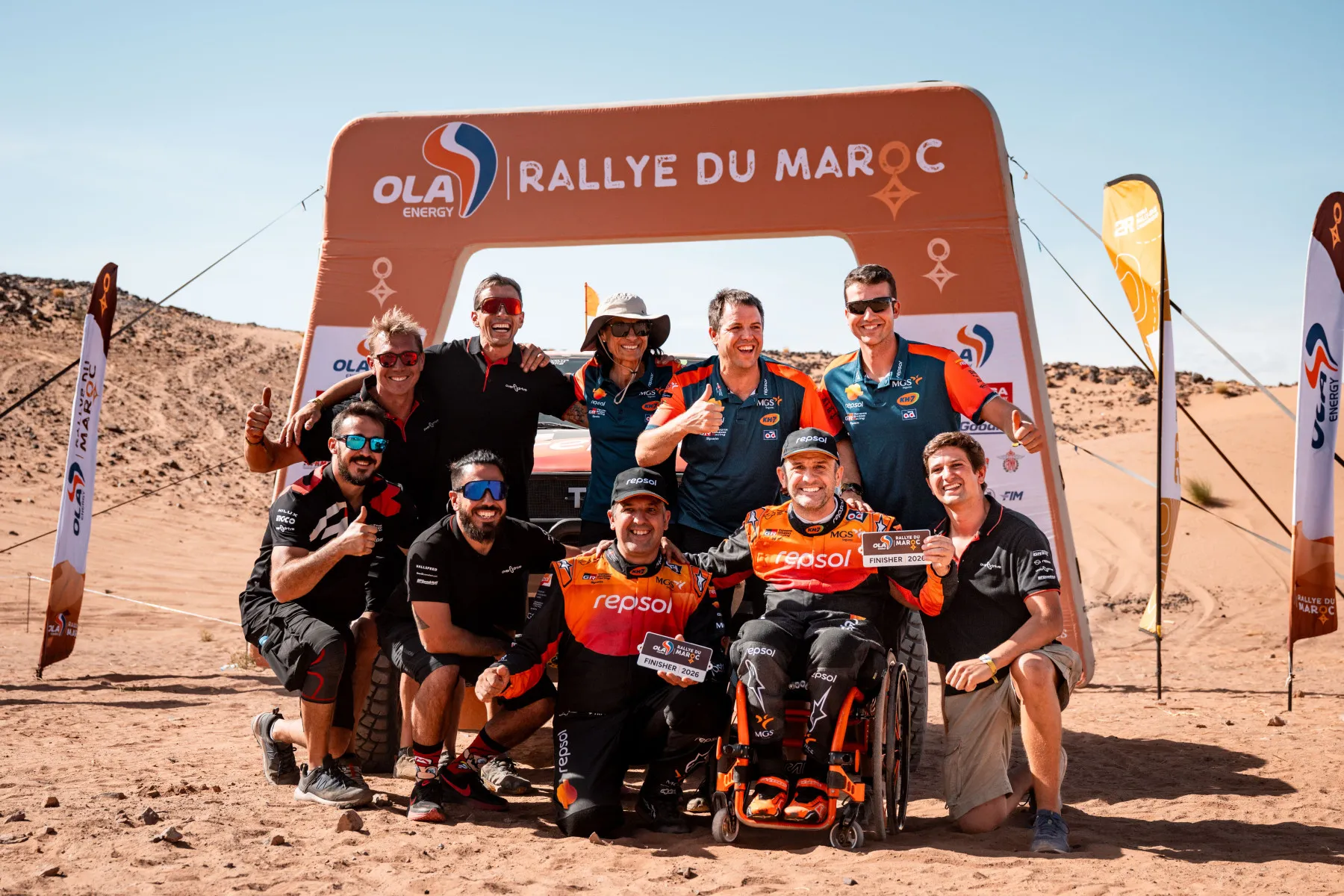 Repsol Toyota Rally Team Shines at the 2026 Morocco Rally