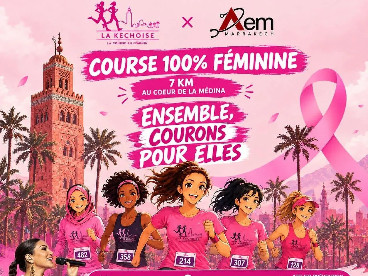 Marrakech Hosts 800 Women for the Pink October Run