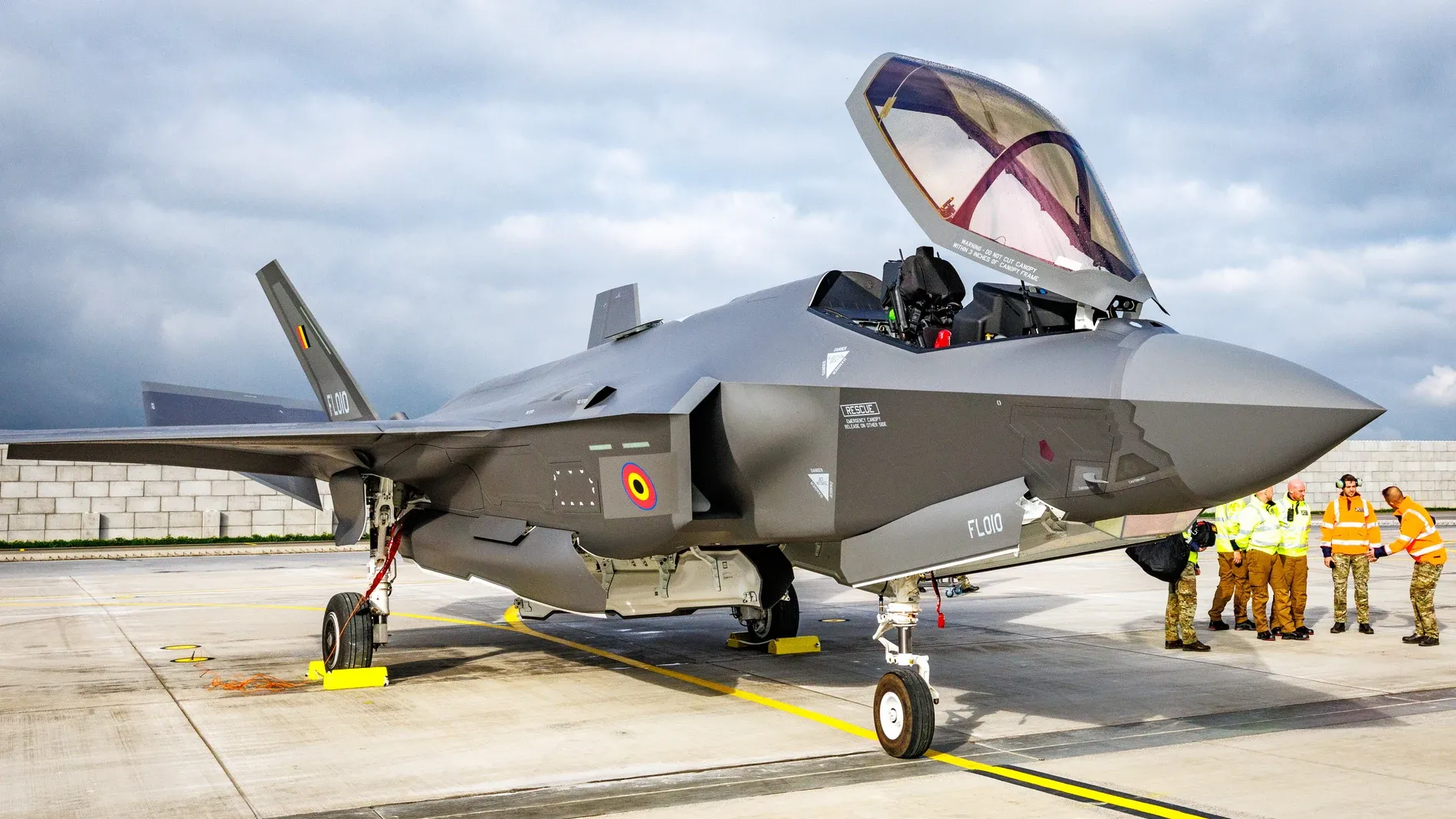 US Displays F-35A Fighter Jet in Morocco Ahead of Potential Acquisition