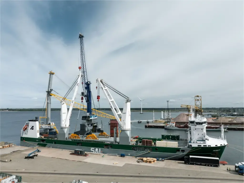 Marsa Maroc Introduces Africa's First Liebherr Portal Slewing Crane at Casablanca Port