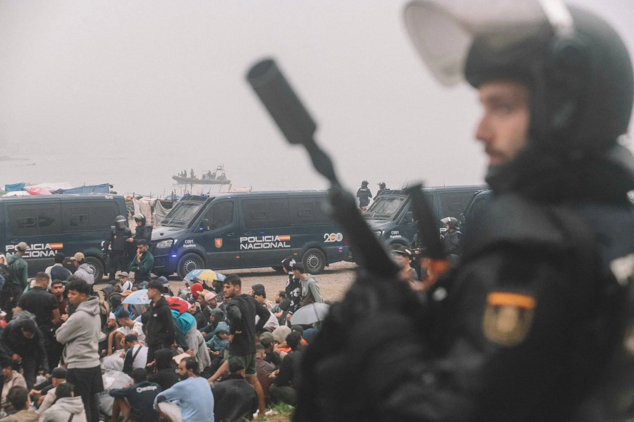 Spanish Police Clear Migrant Camps in Ceuta Amid Controversy