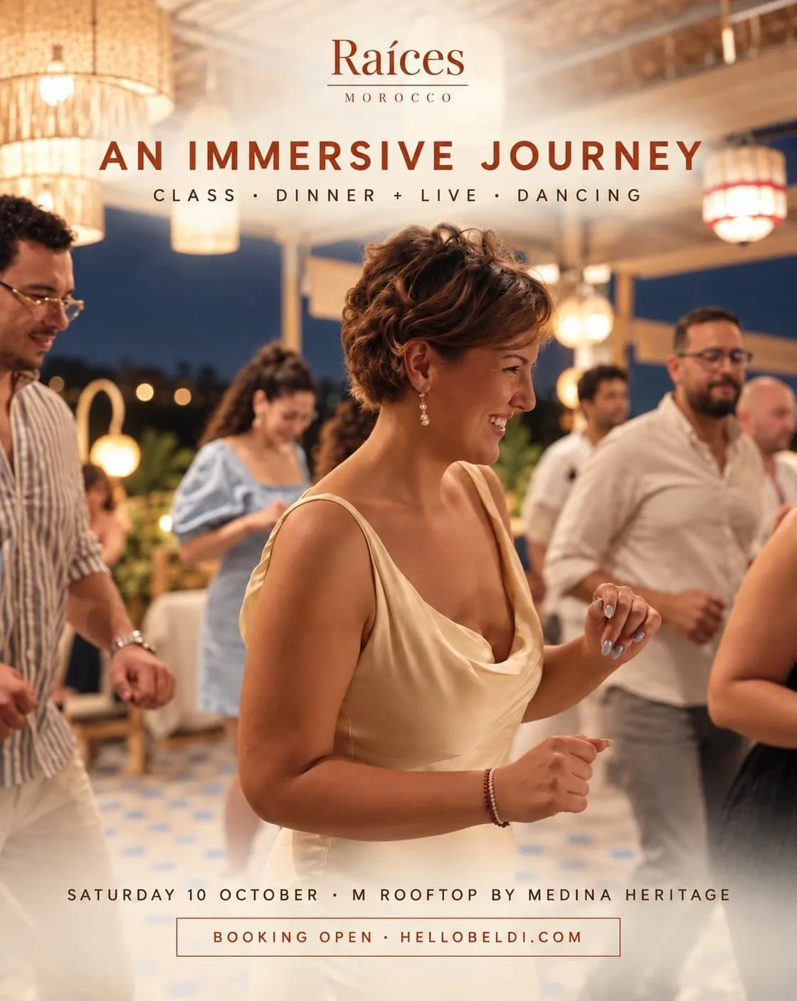 Experience the Vibrant Raíces Vol. 3: A Night of Cuban Salsa and Culinary Delights in Marrakech