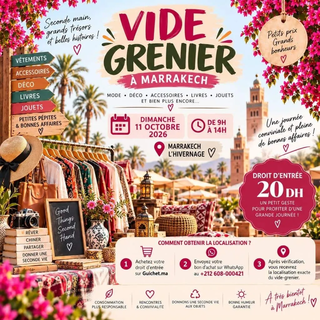 Discover the Exciting Flea Market in Marrakech's Hivernage District