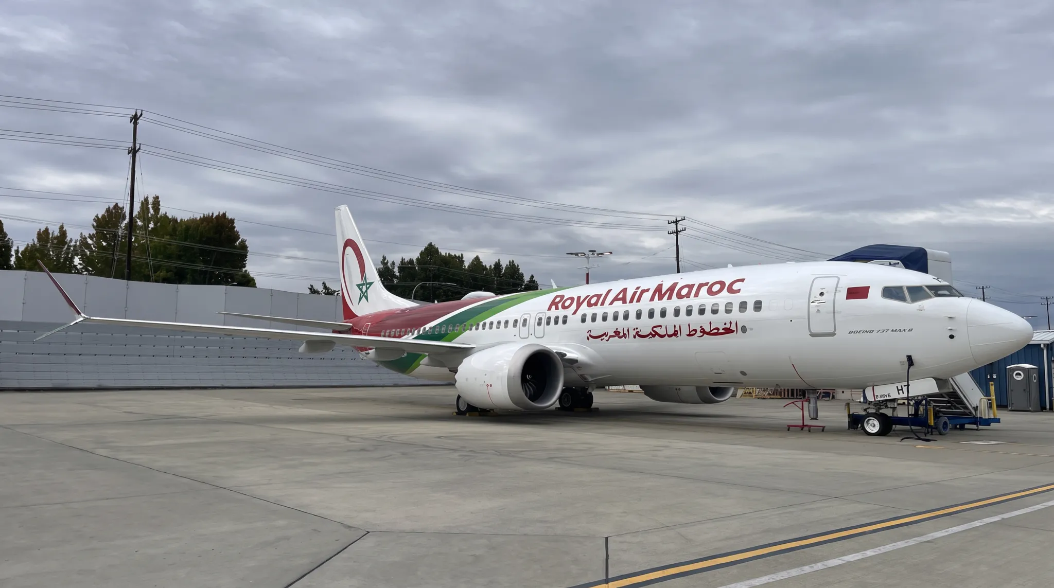 Royal Air Maroc Expands Fleet with Sixth Boeing 737-8 Delivery