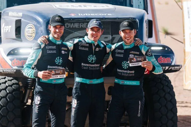 Mitchel van den Brink Triumphs at the Morocco Rally with IVECO Team de Rooy