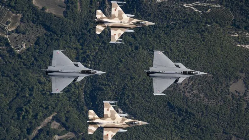 Enhancing Military Cooperation: Moroccan F-16s Join French Rafales in Exercise ORYX