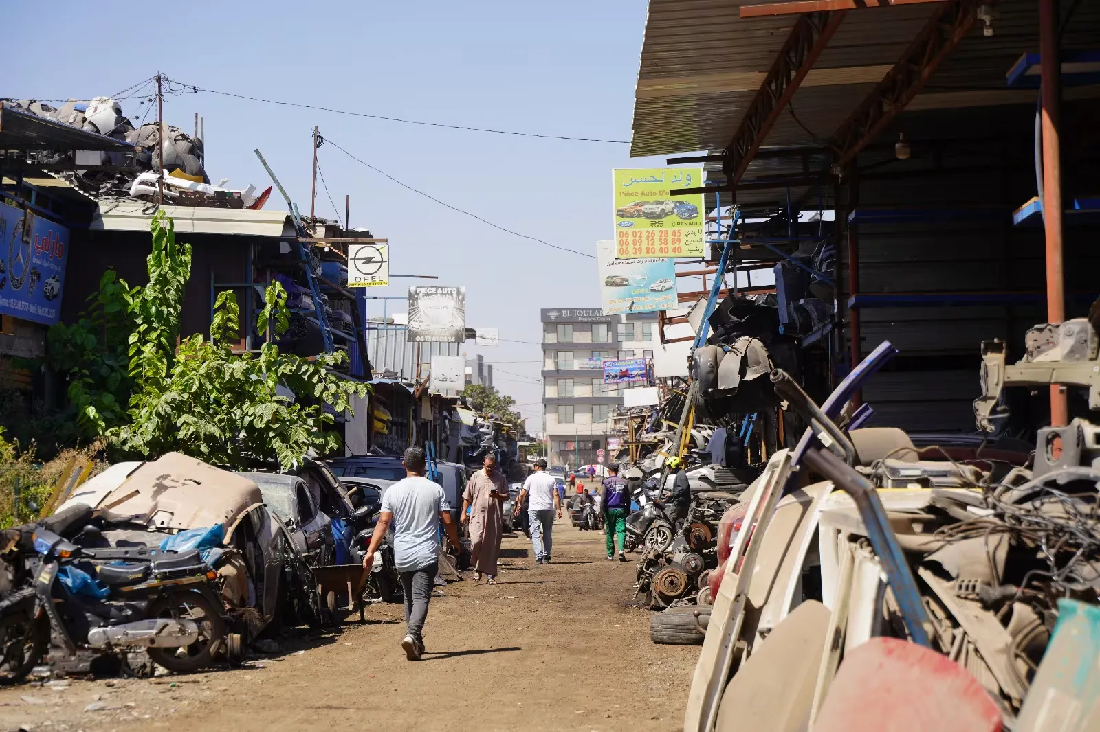 The Transition of Salmia Scrap Dealers to Mediouna: Current Status and Future Prospects