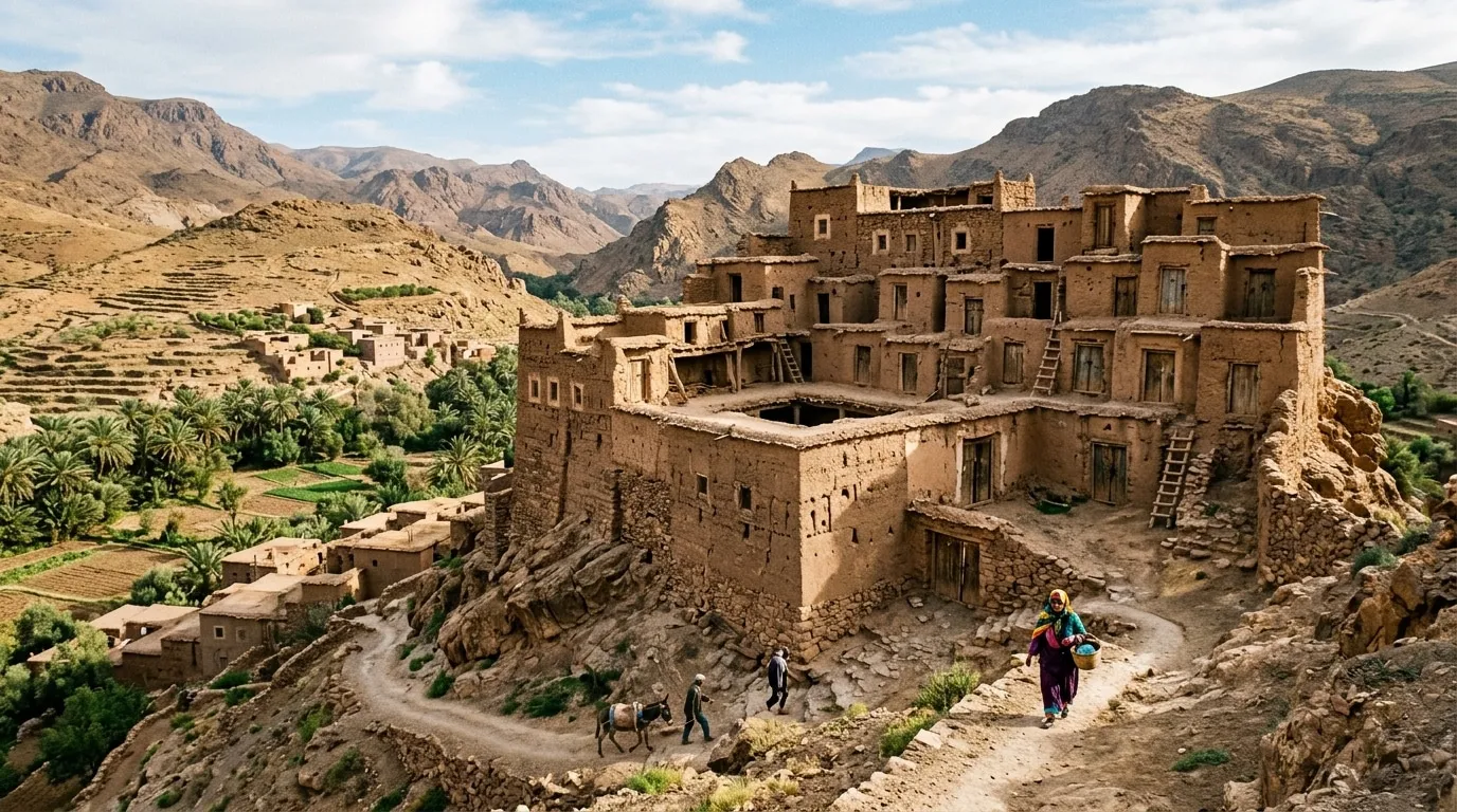 Exploring the Agadir of Aït Kine: A Living Testament to Amazigh Heritage