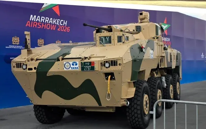 Morocco's Tata WhAP 8x8 Unveiled: A New Era in Armored Vehicle Technology