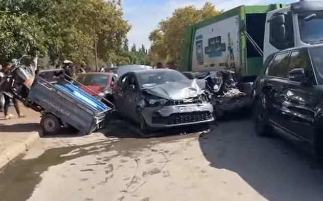 Dramatic Incident in Fes: Waste Truck Theft Leads to Serious Accident
