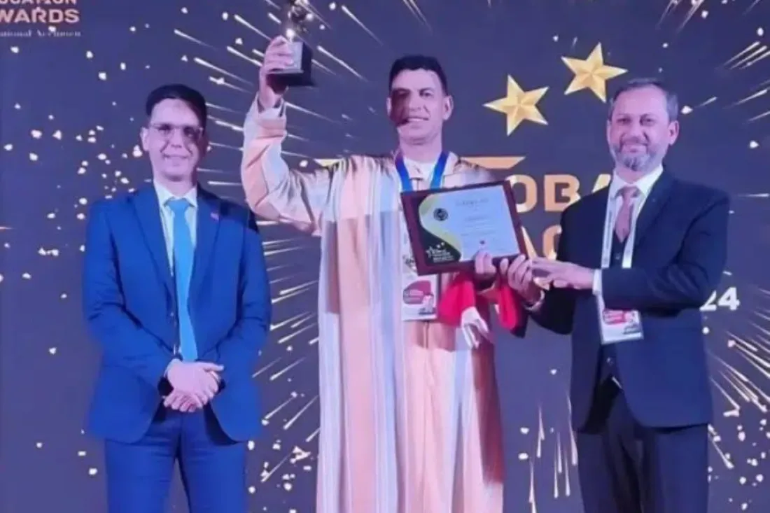 Moroccan Teacher Messaoud Ariba Wins Prestigious African Union Continental Teacher Award