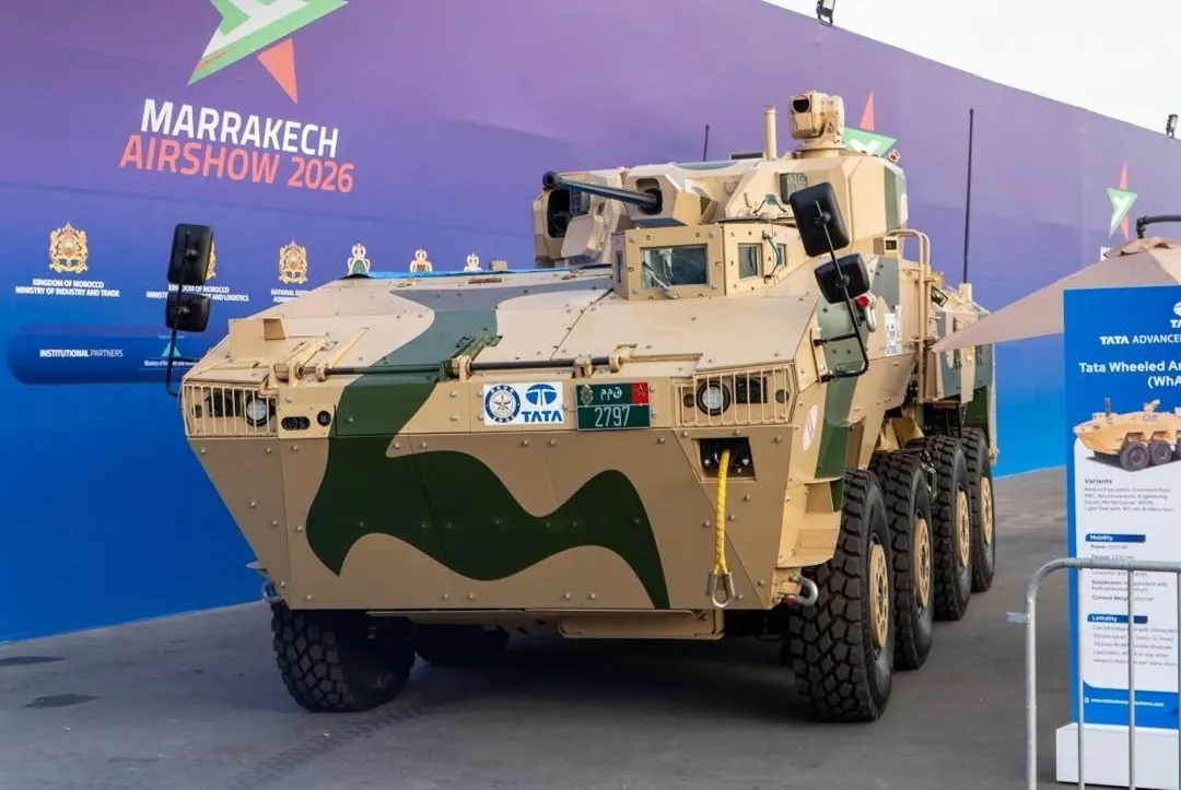Morocco Enhances Combat Capabilities with Local Production of WhAP 8x8 Armored Vehicles