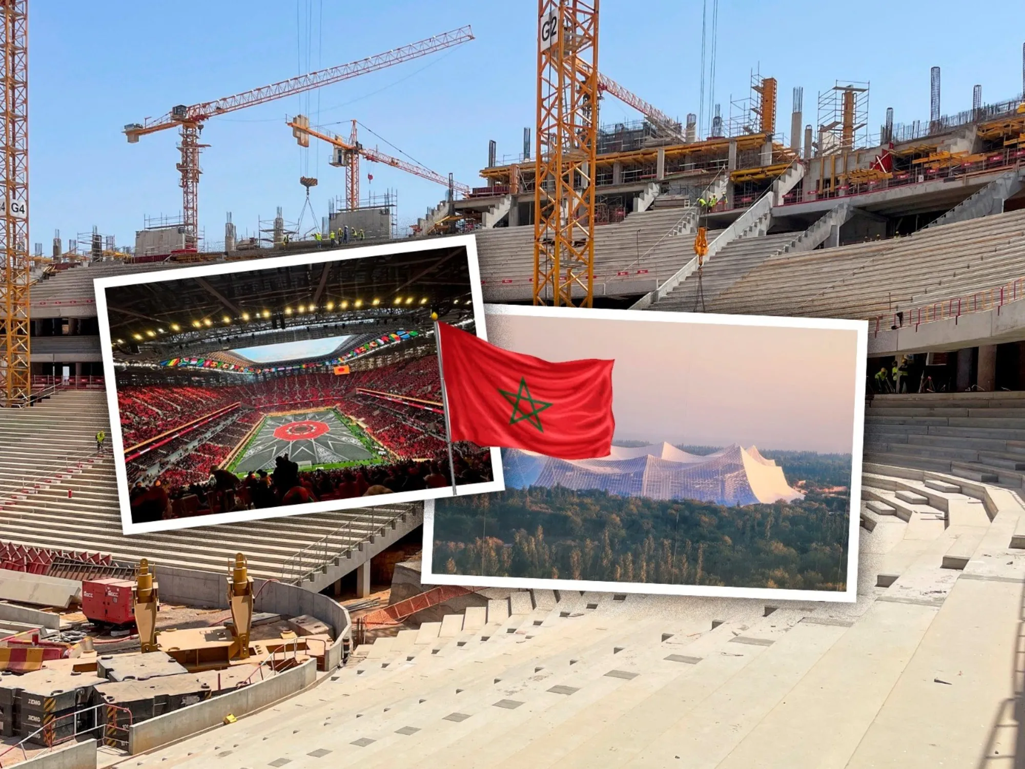 Morocco's Ambitious Plan for the 2030 World Cup: The Construction of the Hassan II Stadium