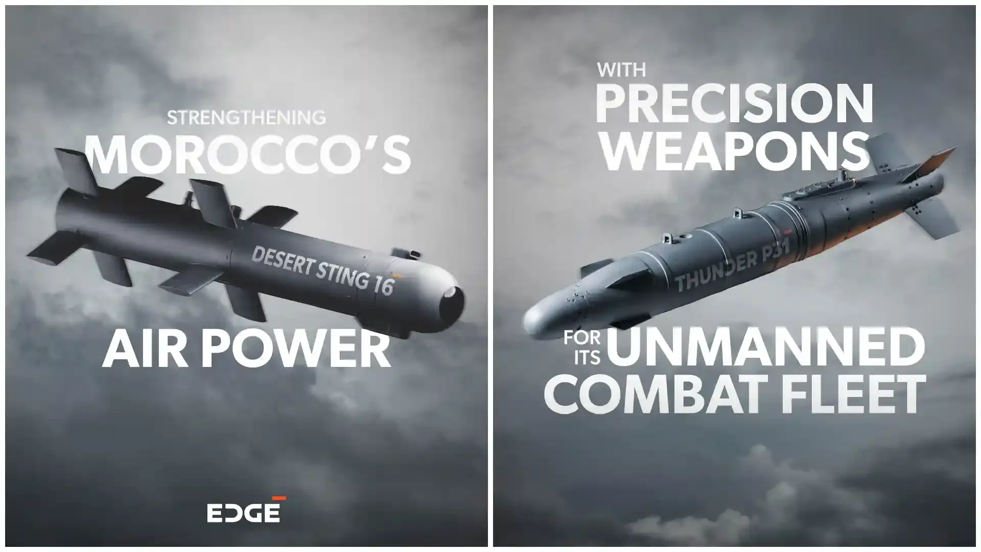 Morocco Secures Contract for Emirati Desert Sting 16 and Thunder P31 Munitions