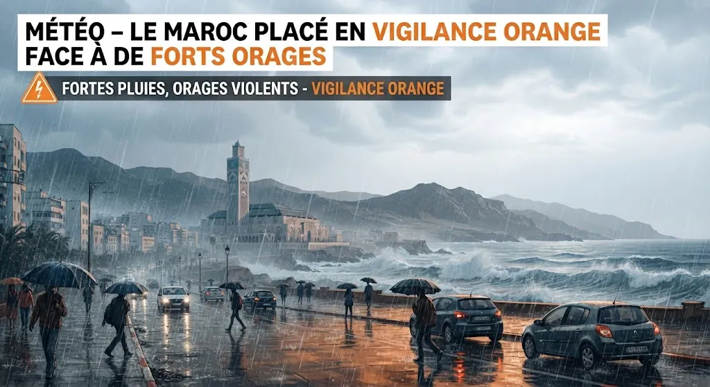 Severe Thunderstorms and Heavy Rain Forecasted for Morocco This Weekend
