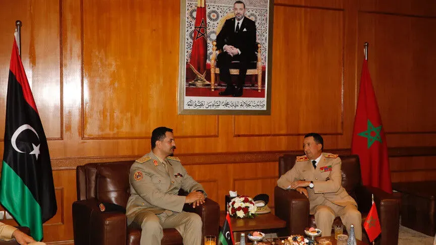 Moroccan Military Chief Meets Libyan Eastern Forces Leader Amid Ongoing Political Turmoil