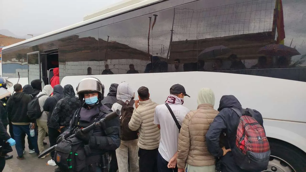 143 Voluntary Returns to Morocco and Transfer of 200 Minors Following Operations in Ceuta