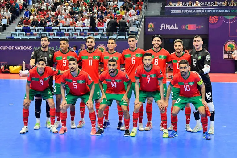Morocco's Futsal Team Dominates Group Stage, Eyes Fourth Consecutive Title in Rabat