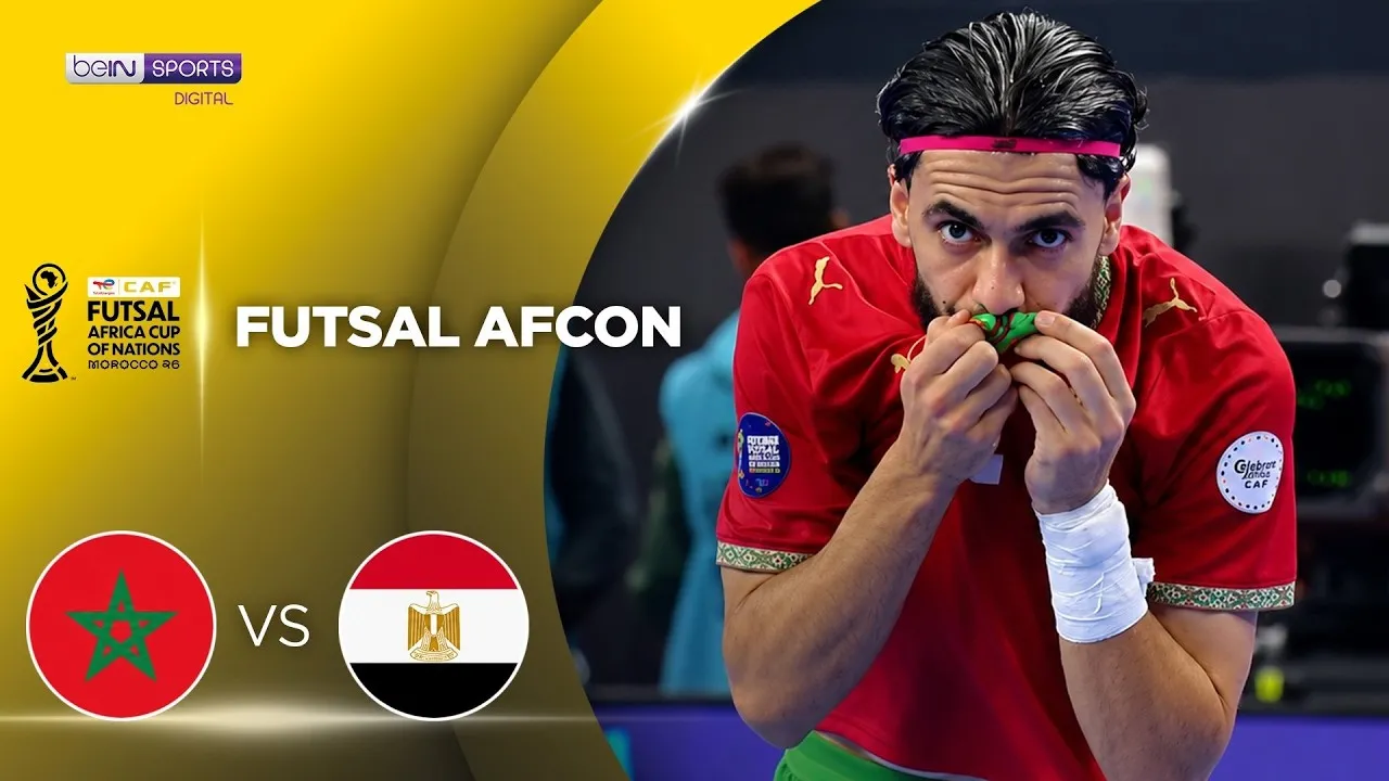 Morocco Shines in Futsal: A 6-0 Victory Over Egypt