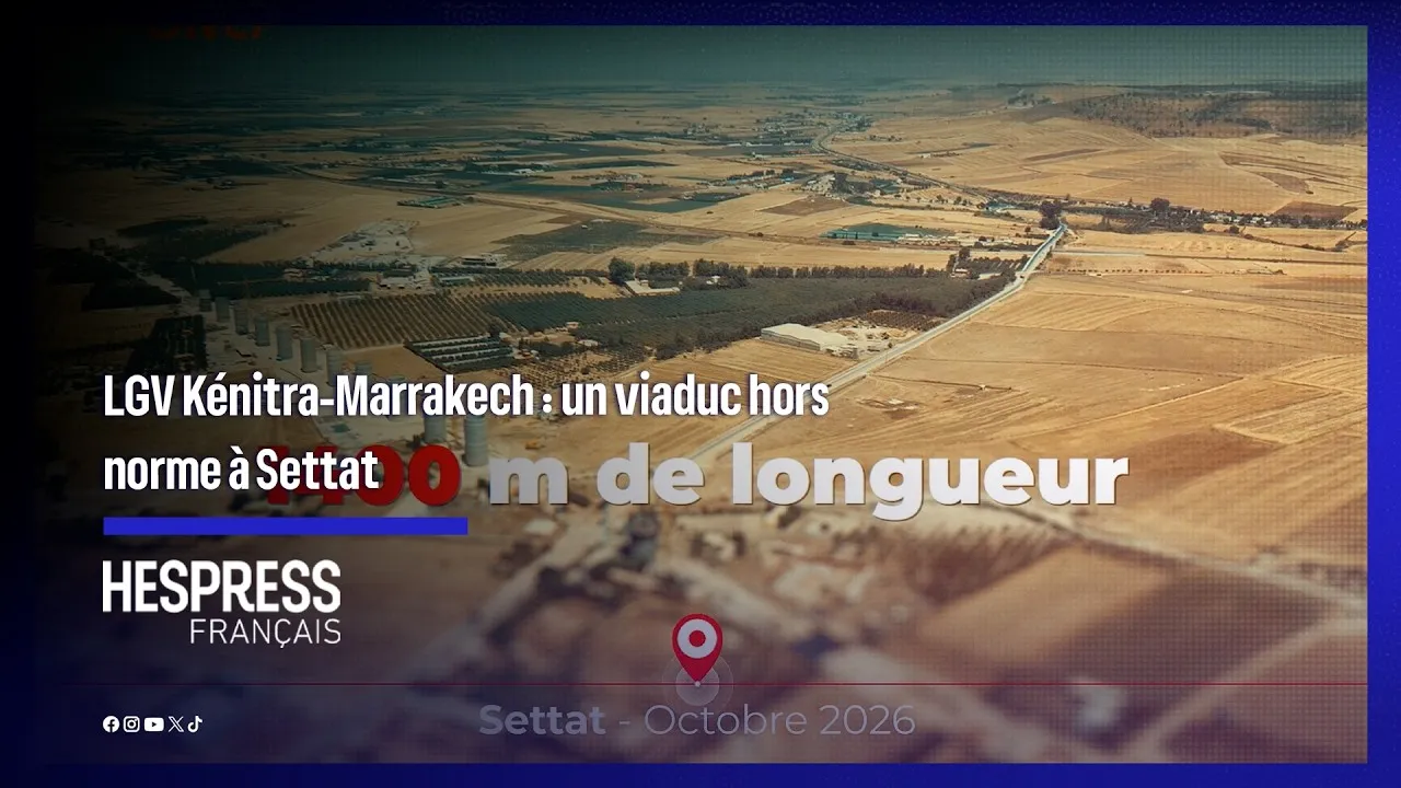 The Extraordinary Kénitra-Marrakech Viaduct: A Marvel in Settat, Morocco