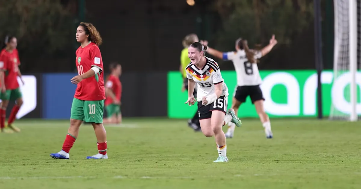Germany's U17 Women's Team Shines in Morocco with a 4-2 Victory, Securing Round of 16 Spot