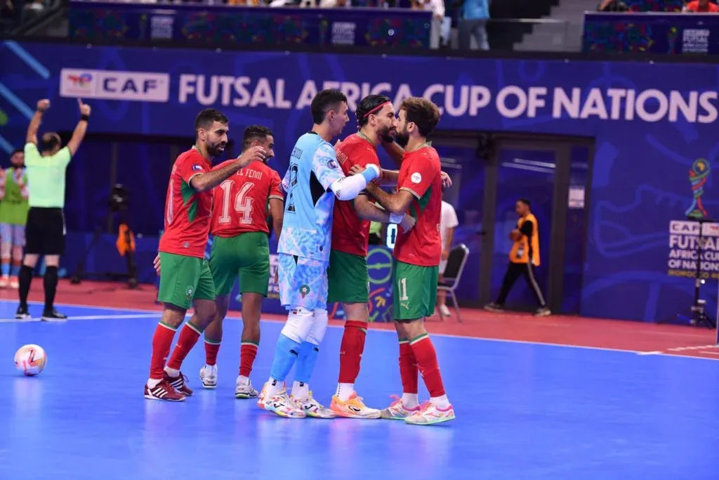 Morocco Triumphs Over Egypt with a 6-0 Victory in African Futsal Championship